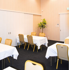 会場食